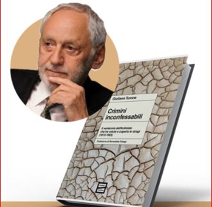 Presentazione del libro ‘Crimini inconfessabili’ di Giuliano Turone – sabato 6 giugno ore 9 – Aula Magna del Comune di Recanati.