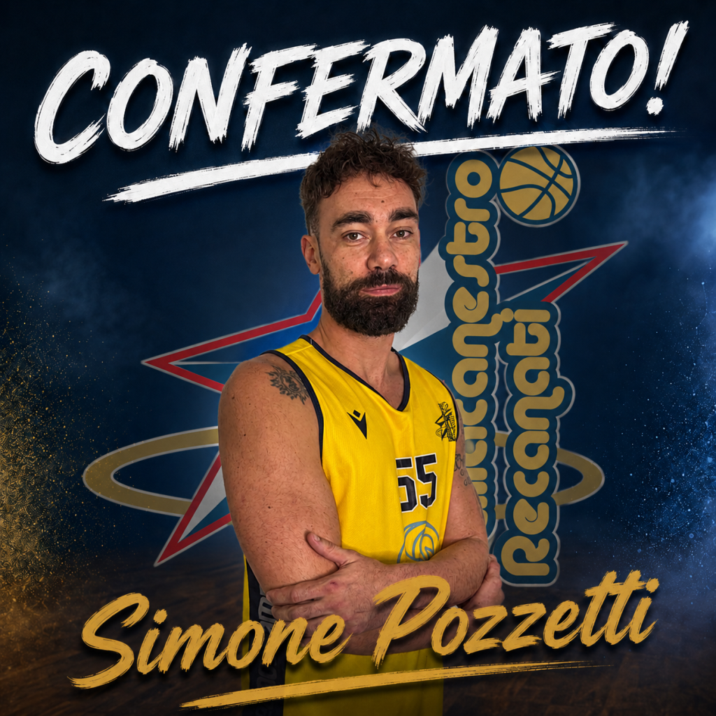 La Svethia recanati conferma Simone Pozzetti