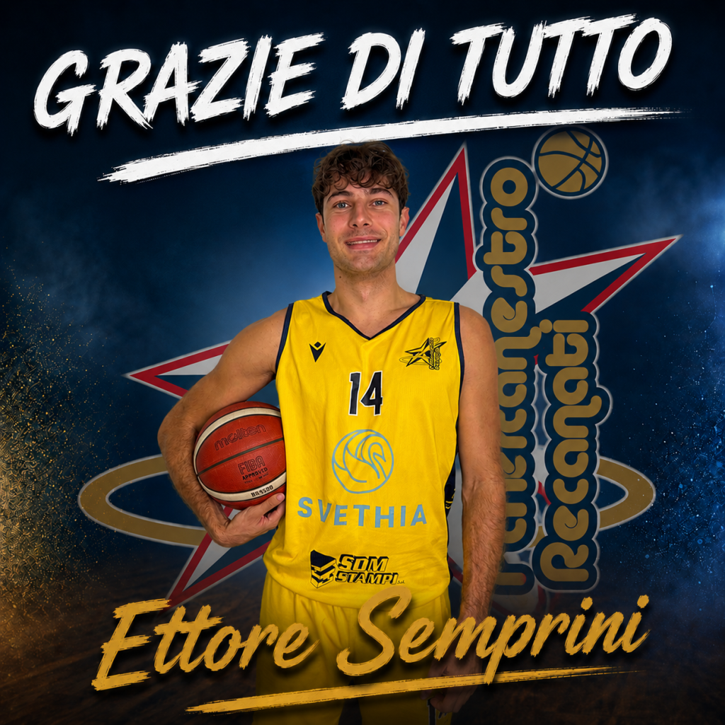 La Svethia recanati ringrazia e saluta Ettore Semprini