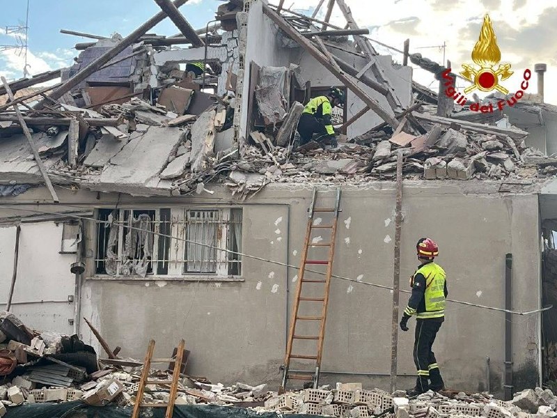 Porto Sant’Elpidio in lutto: esplode una palazzina, tre vittime e quattro feriti