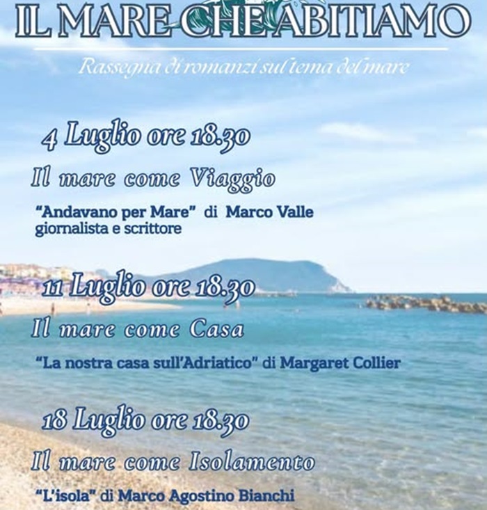 “Il mare che abitiamo”: a Porto Recanati una rassegna letteraria che racconta il mare