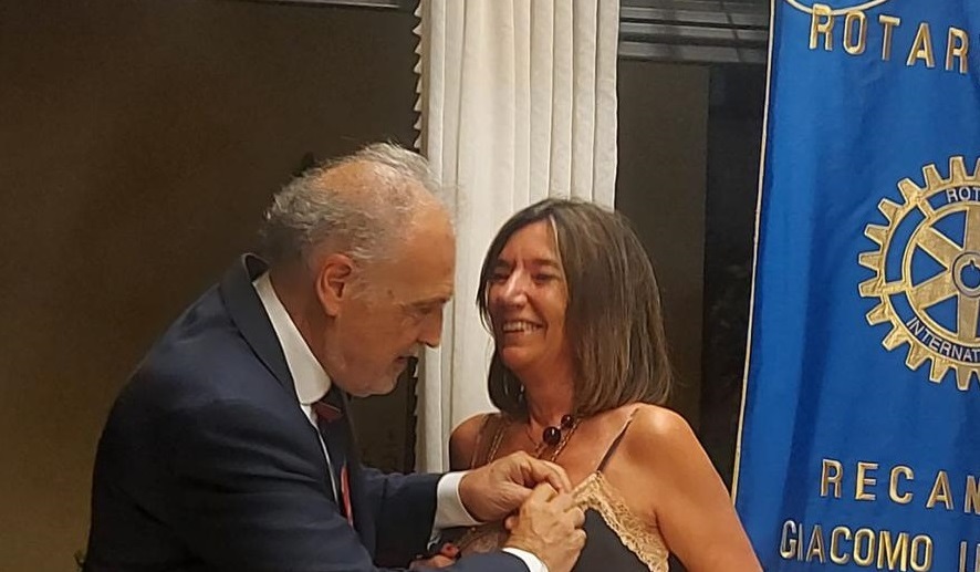 Passaggio del martelletto al Rotary Club “Giacomo Leopardi” di Recanati