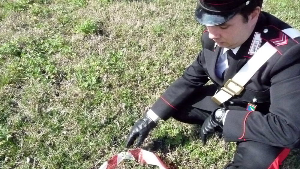 Recanati. Ordigno della Seconda guerra mondiale trovato in una soffitta del centro storico