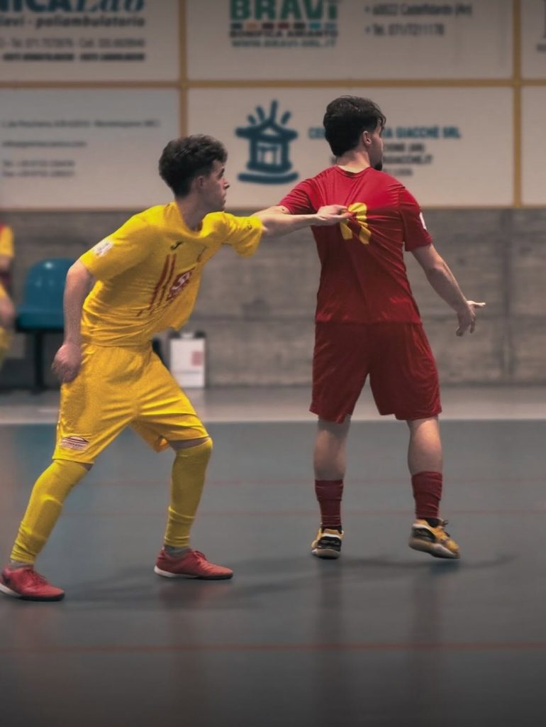 Recanati calcio a 5, Leonardo Filipponi e Giuseppe Zacheo promossi in prima squadra