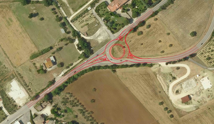 Recanati. Rotatoria su Palazzo Bello, l’iter procede con celerità