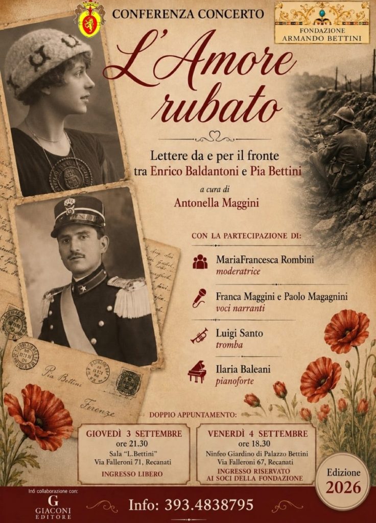 Le iniziative di settembre a Palazzo Bettini a Recanati