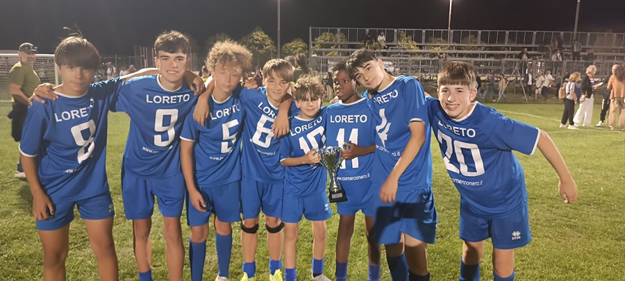 C.S.Loreto gli esordienti al memorial internazionale “Paolo Rossi” in Toscana
