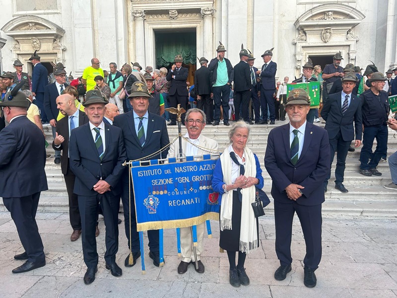 Ricordo della presidente della sezione del Nastro Azzurro di Recanati N.D. Giovanna Ceccaroni Cambi Voglia