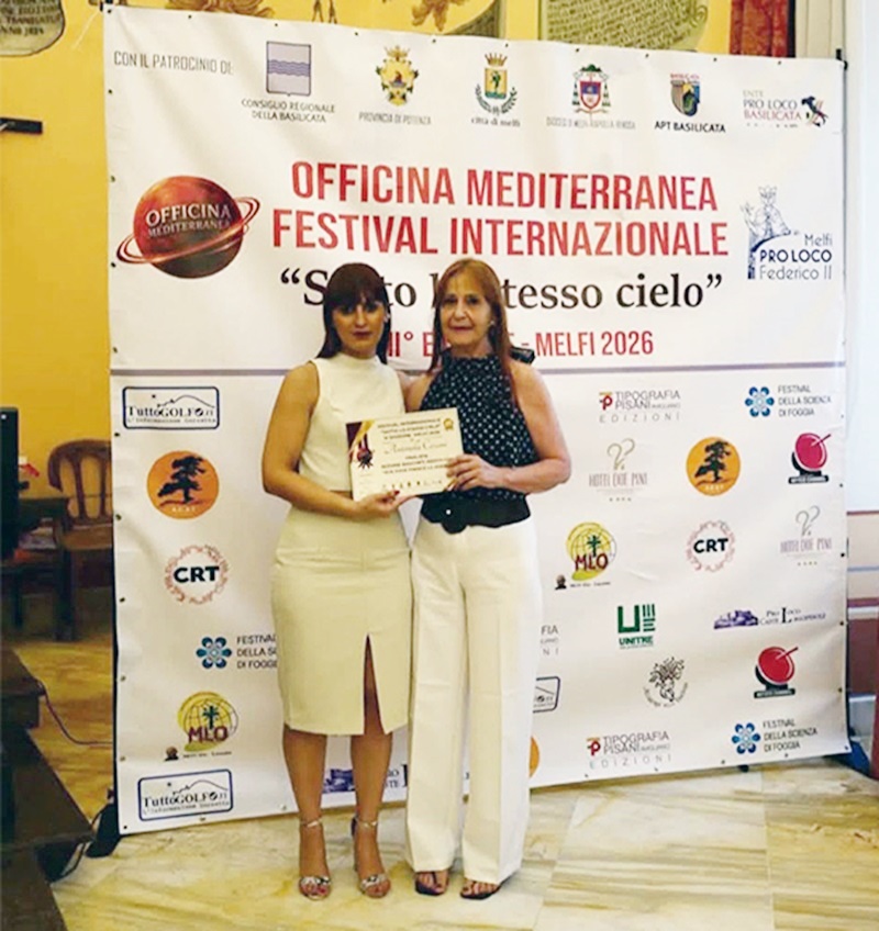 Porto Recanati. Antonella Cicconi, una scrittura che conquista premi: nuovo riconoscimento nei concorsi di Officina Mediterranea