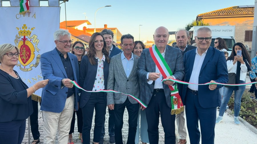 Recanati, inaugurato il nuovo parco pubblico di Fontenoce