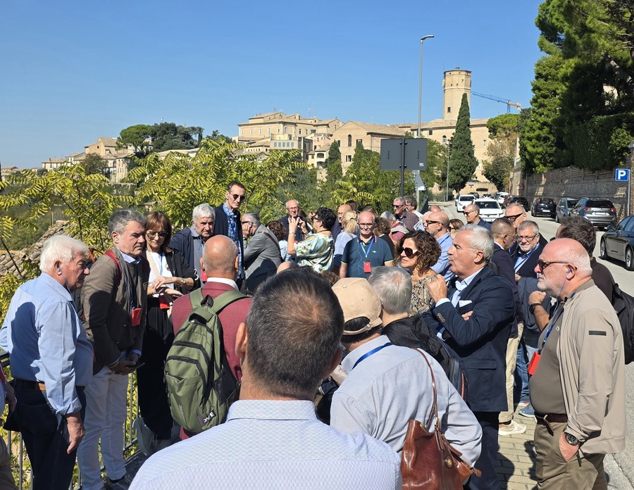 Il gruppo Lions in visita a Recanati