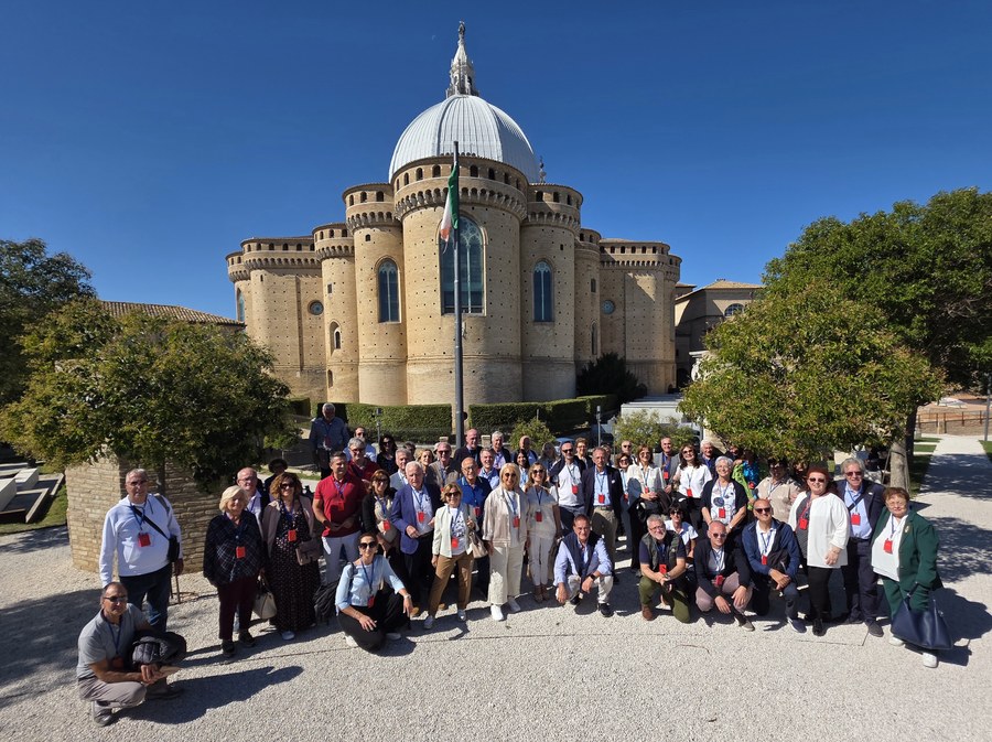 Il gruppo Lions in visita a Loreto