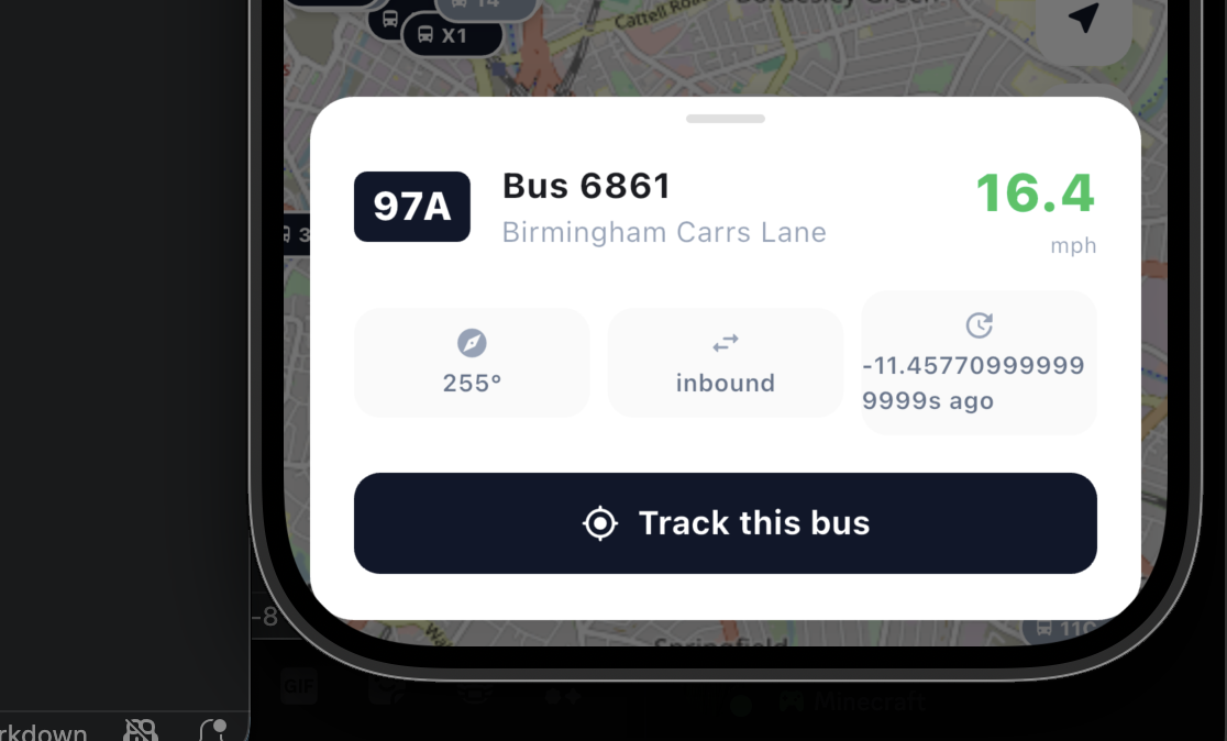 Bus Tracker IOS/Android App