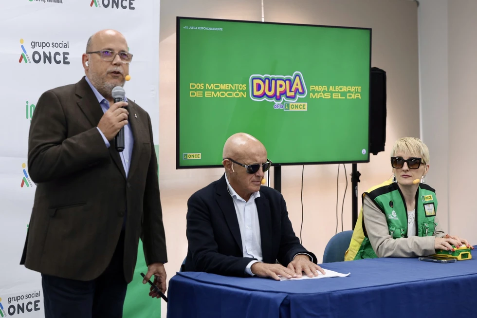 Presentación del sorteo Dupla de la Once