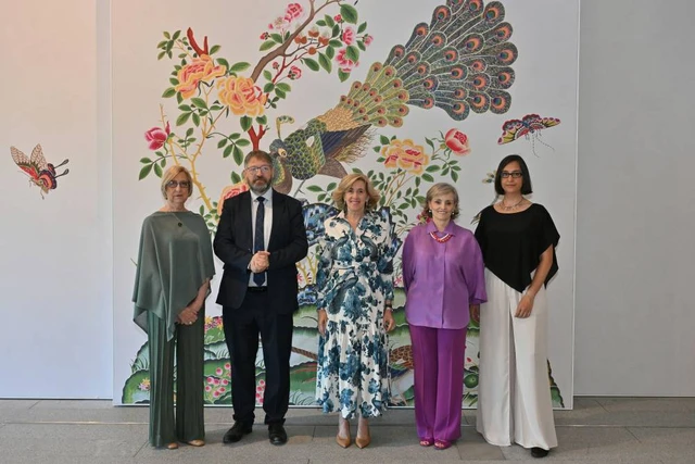 Patrimonio Nacional expone más de 200 obras de su colección de tejidos y bordados