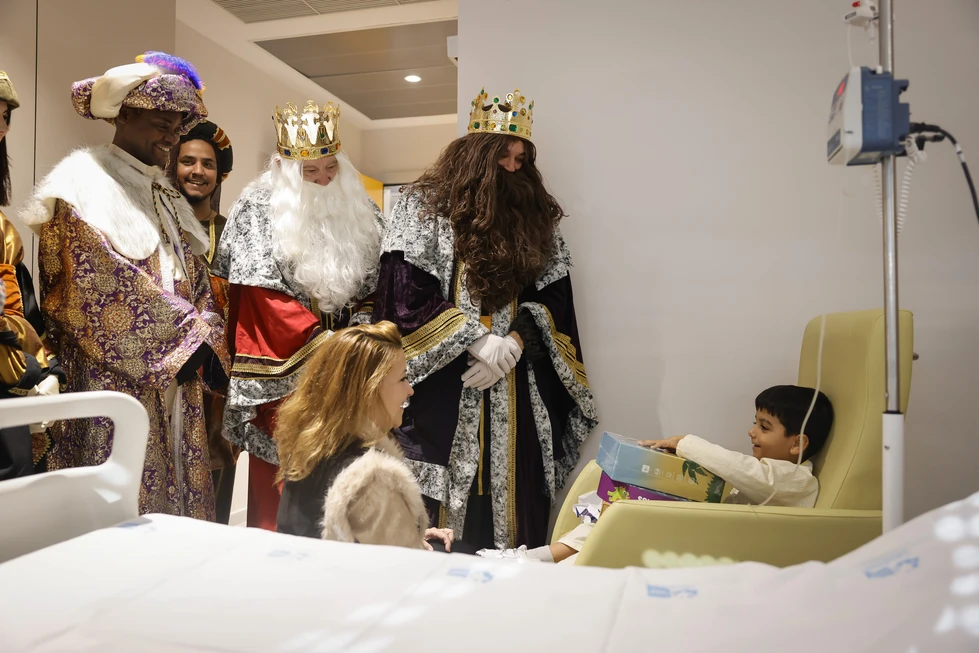 El Hospital 12 de Octubre da la bienvenida a los Reyes Magos / Comunidad de Madrid