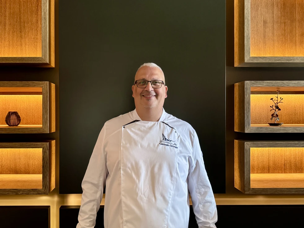 Germán Ortega chef de Bevir by Lopesan / TVi