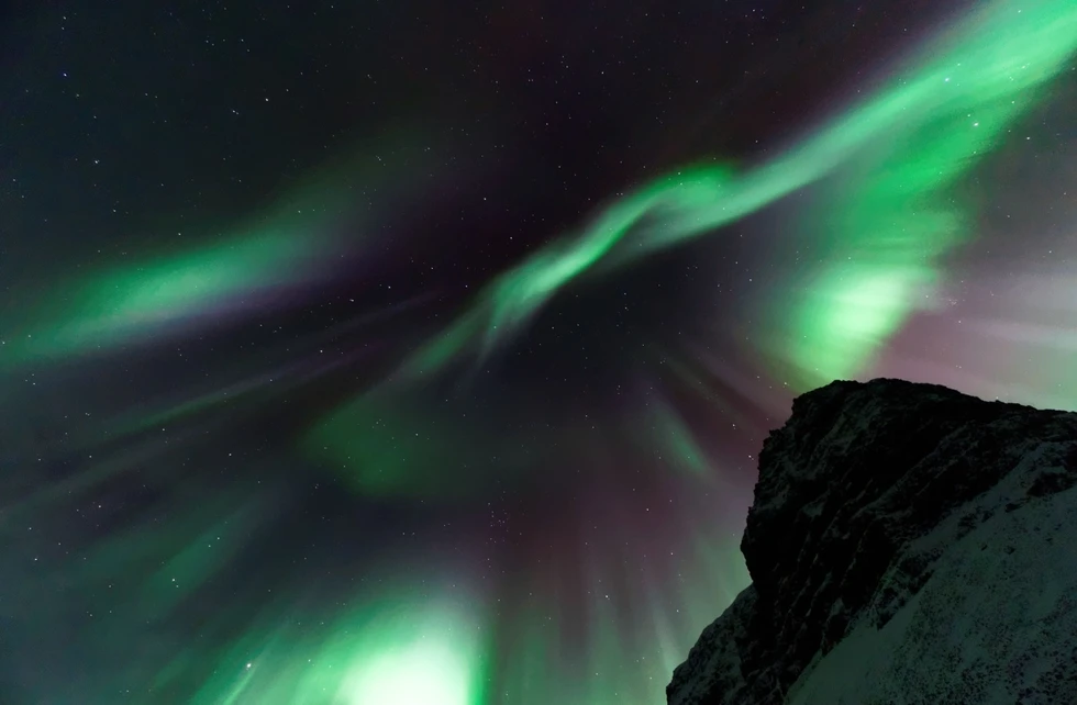 Aurora boreal en Islandia / TVi