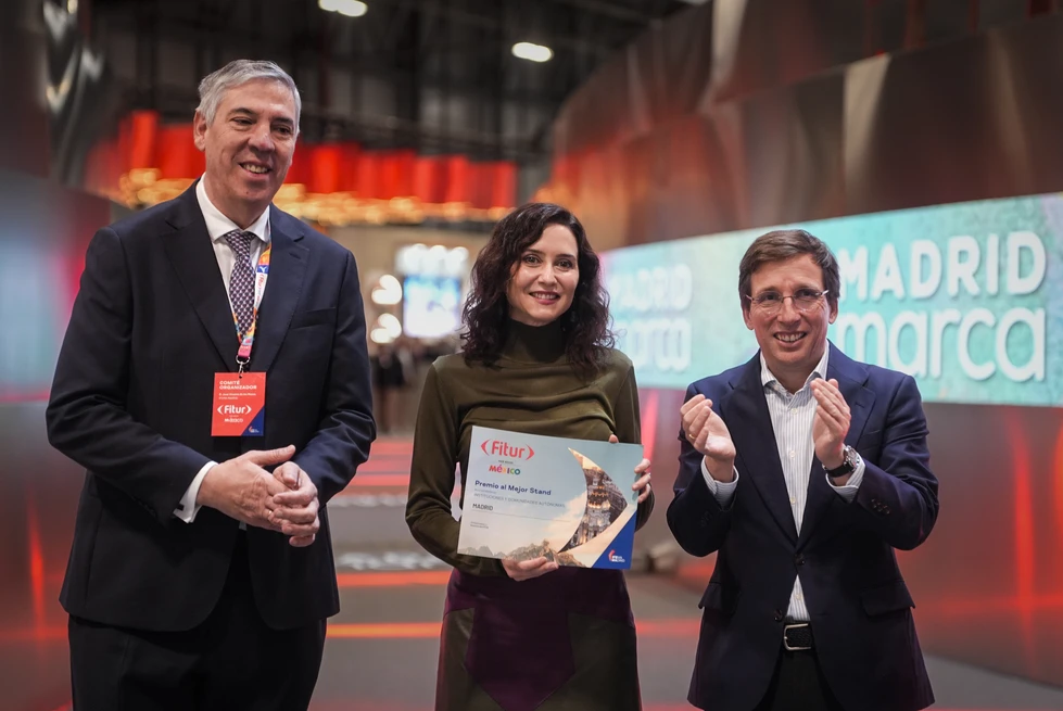 Isabel Díaz Ayuso recoge el Premio a la Comunidad de Madrid por el Mejor Estand de FITUR 2026