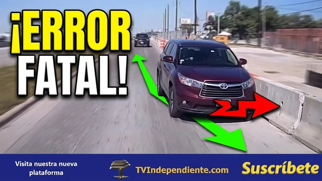 Esto pasa cuando calculas mal el adelanto en una carretera