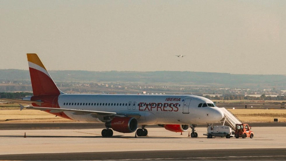 Avión de Iberia Express