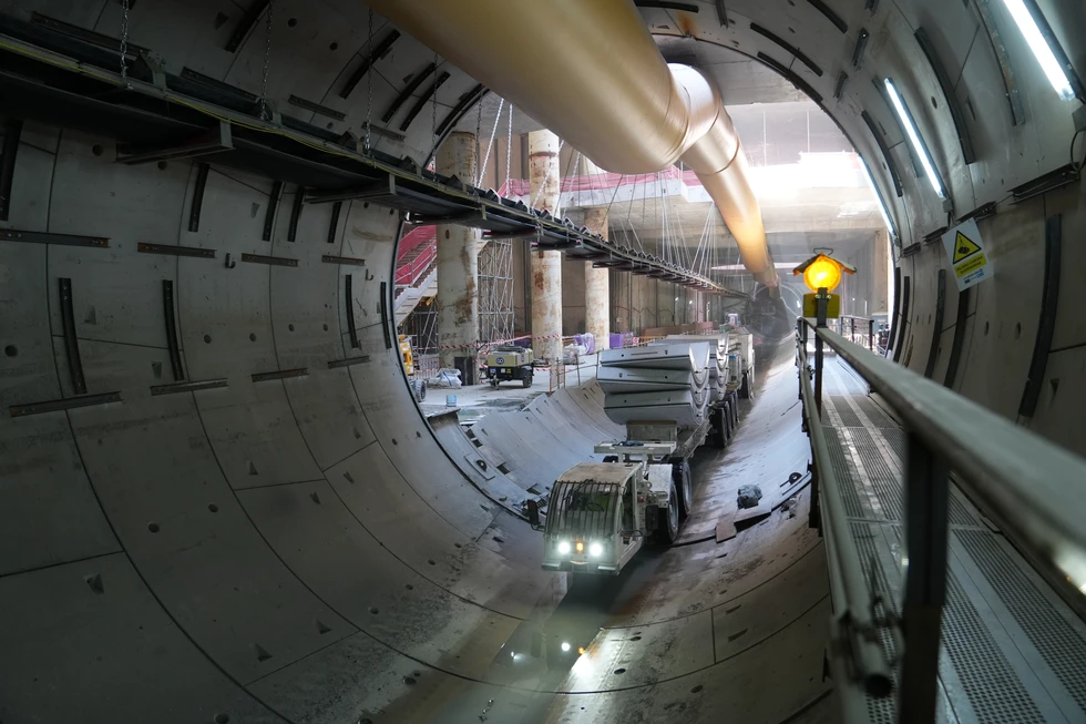 Prosigue la excavación en la Línea 11 de Metro Madrid
