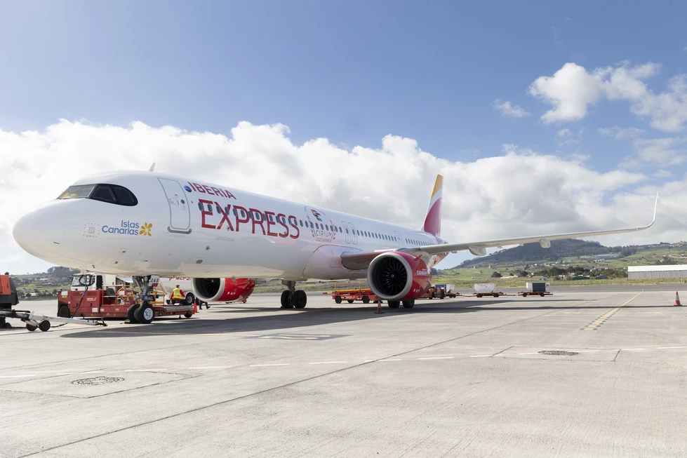 Avión de Iberia Express