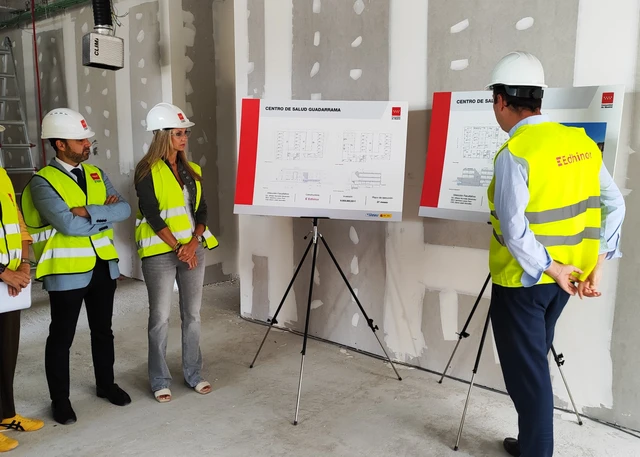 Las obras del nuevo Centro de Salud Guadarrama finalizarán en el primer trimestre de 2027
