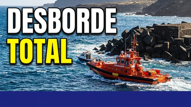 Llegan 252 inmigrantes a El Hierro a bordo de tres cayucos entre la noche del viernes y el sábado