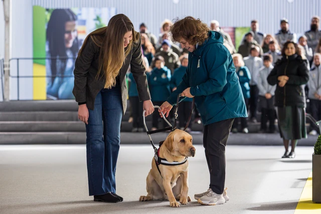 La Infanta Sofía inaugura el Complejo Clínico y Asistencial de la Fundación ONCE del Perro Guía