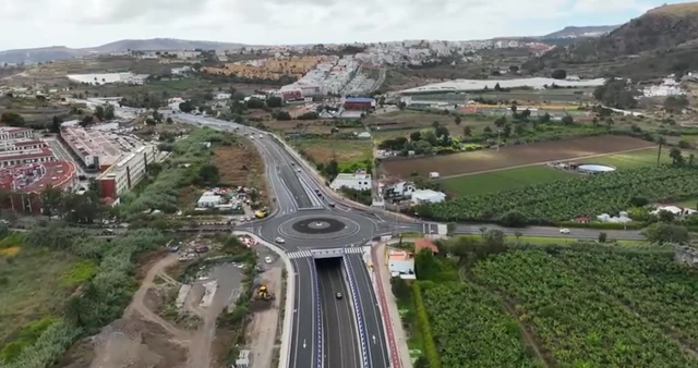El Gobierno de Canarias culmina las obras de la circunvalación de Arucas