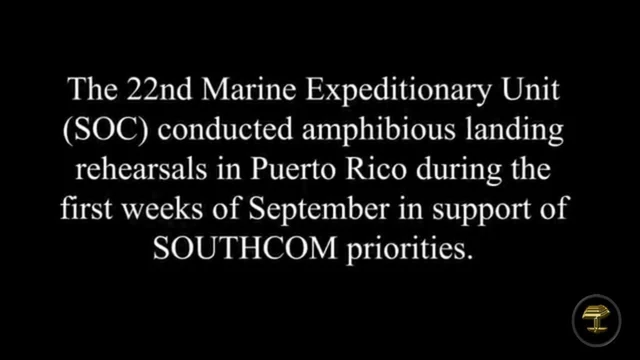 Marines de EE.UU. simulan asalto anfibio en medio de agresiones en el Caribe