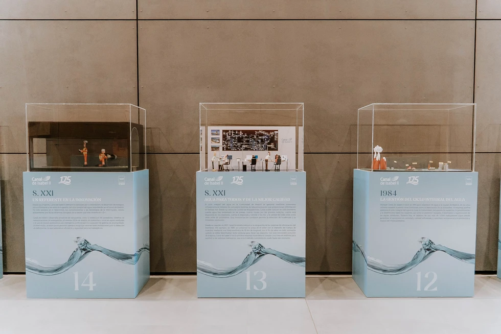 Exposición itinerante de la historia de Canal de Isabel II / Comunidad de Madrid