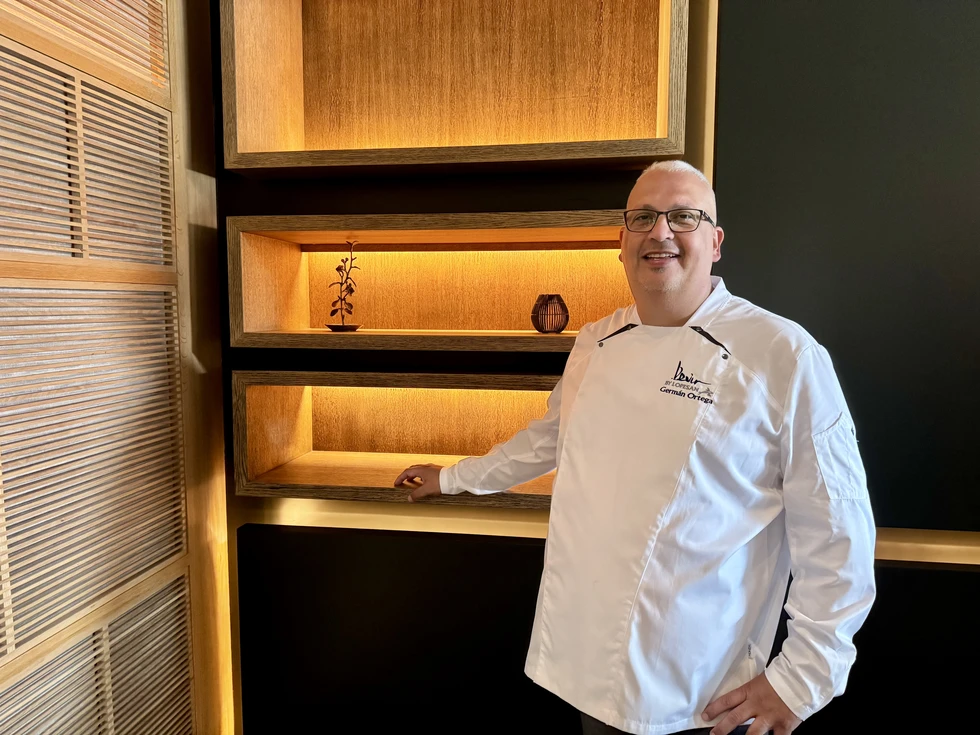 Germán Ortega chef de Bevir by Lopesan / TVi