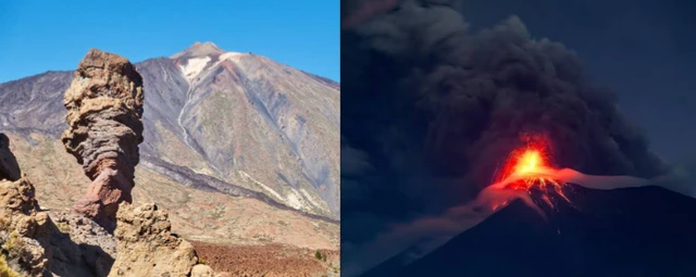 ¡Atención! El Teide y el Volcán de Fuego, volcanes muy parecidos