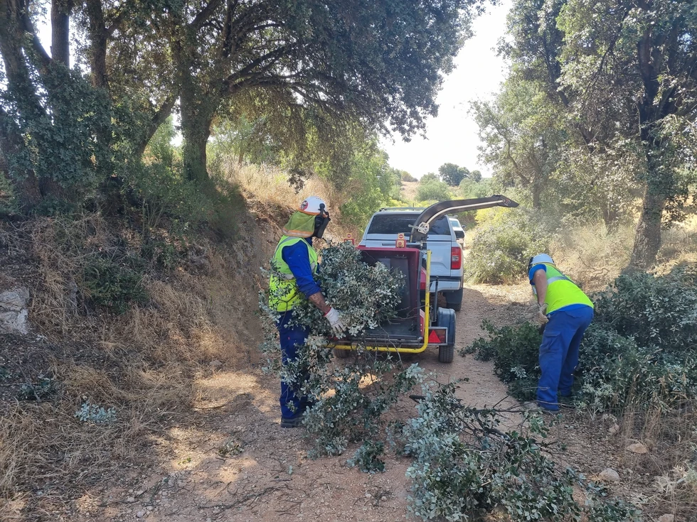 Mejora de caminos rurales en Fuentidueña de Tajo y Brea de Tajo
