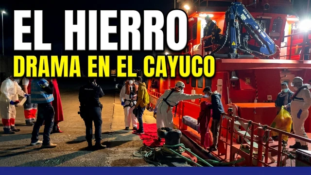 Un hombre y un bebé fallecen durante la travesía de un cayuco llegado a El Hierro desde Gambia