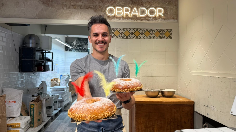 El panadero Jordi Morera / TVi