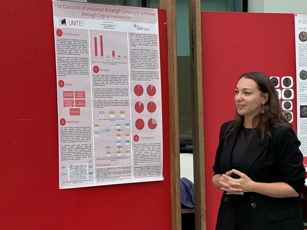 La investigadora Rocío Jiménez analiza el comercio de esclavos canarios en Sevilla y Valencia entre los siglos XV y XVI / TVi