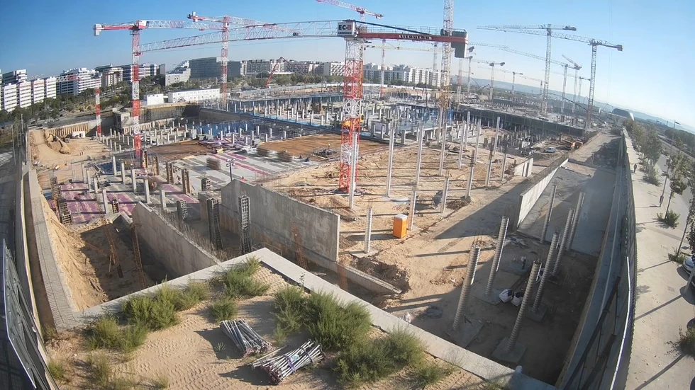 Comienzan a levantar los edificios de la futura Ciudad de la Justicia de Madrid