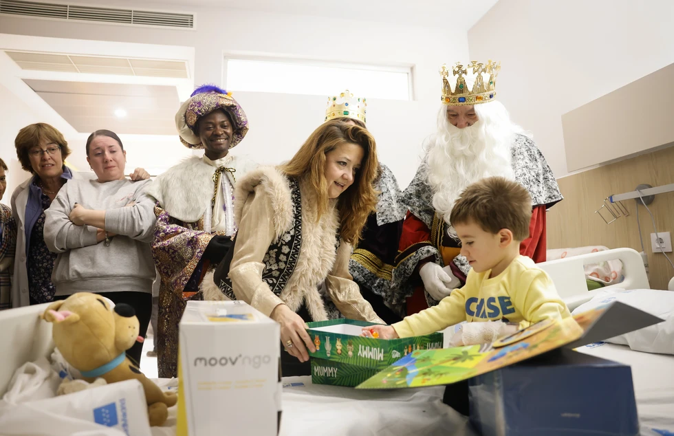 El Hospital 12 de Octubre da la bienvenida a los Reyes Magos / Comunidad de Madrid