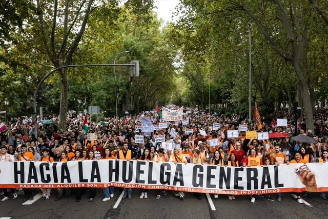 Los sindicatos convocan una huelga general el 11 de noviembre