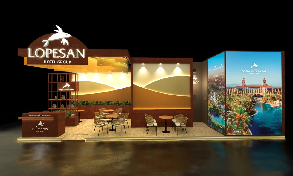 Estand de Lopesan Hotel Group en ITB Berlín  / TVi