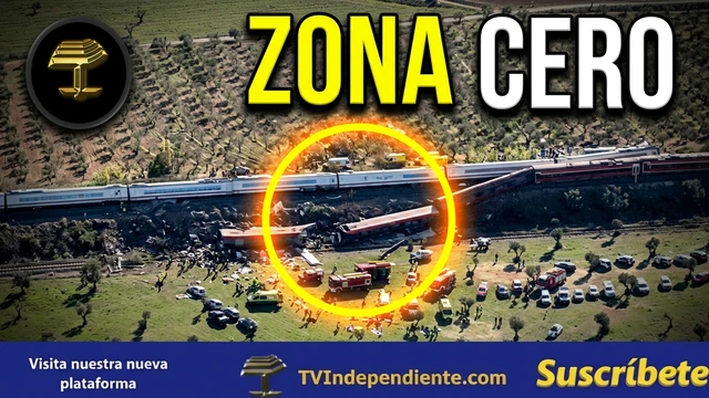 Impactantes imágenes aéreas del accidente de tren de Toledo