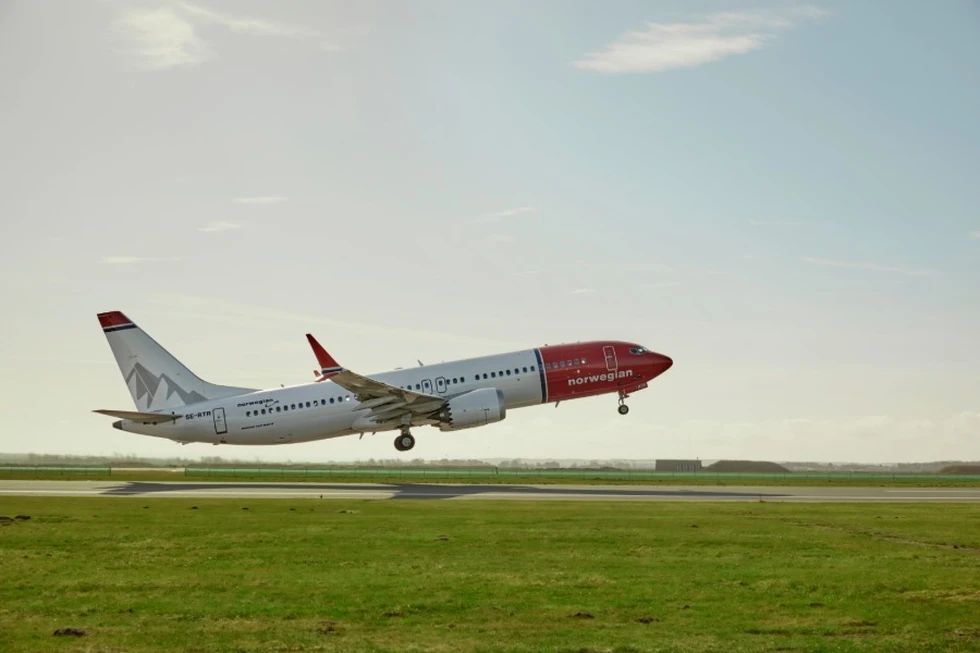 Avión de Norwegian