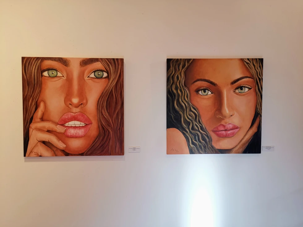 La Sala de Exposiciones del Museo de Historia de Agüimes acoge "EmocionArte", de la pintora autodidacta Ángeles Díaz León / TVi