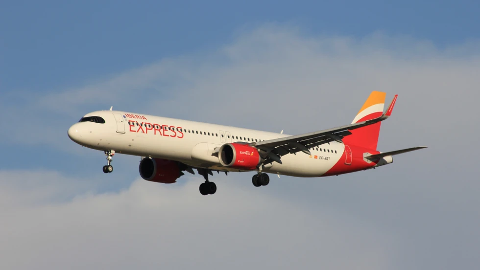 Avión de Iberia Express