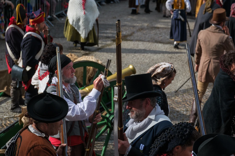 Recreación del levantamiento del 2 de mayo de 1808 / Comunidad de Madrid