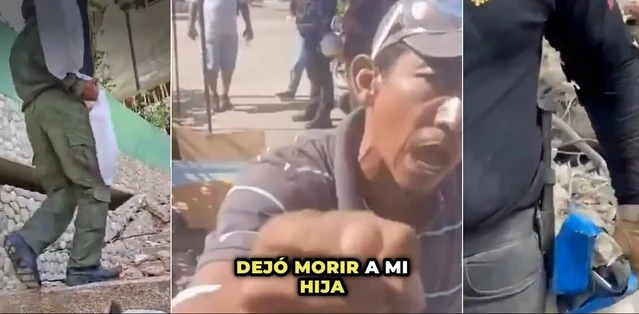 La policía comunista robando y saqueando en Venezuela
