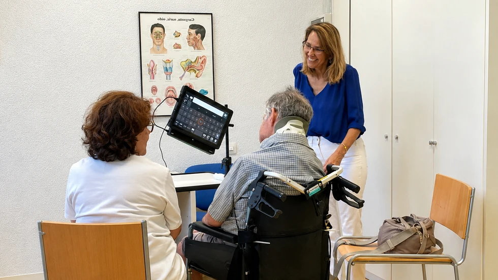 Sistemas de comunicación alternativos gratuitos para pacientes con ELA en Madrid